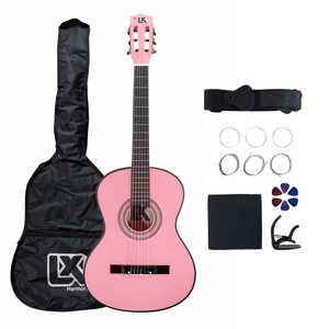 Violão Clássico Acústico 38” para Iniciantes - Kit Completo